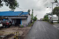 FOTO: Lokasi kejadian nenek 64 tahun menjadi korban gendam di Jalan Iskandar, Sampit, Kecamatan Mentawa Baru Ketapang, Kabupaten Kotim. (FOTO: IST)