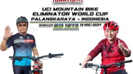 FOTO: UCI MTB akan digelar di Kota Palangkaraya pada tanggal 19 Mei 2024. (FOTO: IST). 