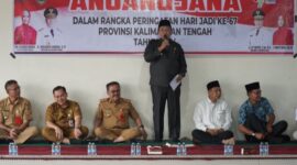 FOTO: Wakil Gubernur Provinsi Kalteng H. Edy Pratowo beserta jajaran melaksanakan kegiatan Anjangsana ke Lembaga Kesejahteraan Sosial Anak (LKSA) Darul Amin. (FOTO: IST) 