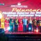 FOTO: Wakil Gubernur Kalteng Edy Pratowo foto bersama saat kegiatan sosialisasi Pilkada serentak 2024 di Kalawa Convention Center. (FOTO: IST) 