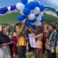 FOTO: Bupati Kotim Halikinnor mengunjungi acara panen raya di SMAN 4 Sampit. (FOTO: IST) 