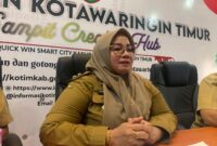 Wakil Bupati Kotawaringin Timur Irawati. (FOTO: IST)