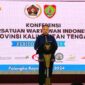 Sekda Kalteng Nuryakin saat membacakan sambutan Gubernur Kalimantan Tengah. (FOTO: IST)