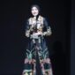 SAMBUTAN : Ketua Dekranasda Provinsi Kalteng Ivo Sugianto Sabran saat menyampaikan sambutan pada acara Jakarta Fashion and Food Festival (JF3), di Summarecon Mall Kelapa Gading, Jakarta Utara, Jumat (26/7). 
