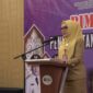 FOTO IST. Kepala Dinas Kebudayaan dan Pariwisata Provinsi Kalimantan Tengah Adiah Chandra Sari Saat memberikan sambutan. Selasa (30/7/2024). 