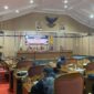 FOTO: Anggota DPRD Kotim saat menggelar rapat paripurna di Kantor DPRD Kotim. 