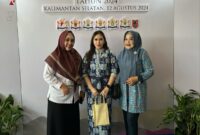 FOTO: IST. Ketua DPD APJI Kalteng Fhayola Athalia H Are saat Foto bersama.