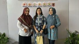 FOTO: IST. Ketua DPD APJI Kalteng Fhayola Athalia H Are saat Foto bersama.