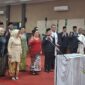 FOTO: IST.  Rinie Anderson di tunjunk menjadi ketua DPRD Kotim sementara.