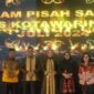 FOTO: Ketua DPRD Kotim Rinie Anderson foto bersama dengan Kapolres Kotim yang baru. (IST) 