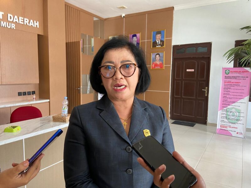 FOTO: Ketua DPRD Kotim Rinie Anderson. mengingatkan masyarakat untuk bijak bermedsos, awas isu hoax (IST) 