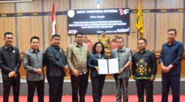 DPRD Kotim telah menetapkan Wakil Ketua I definitif, Juliansyah dari Partai Gerindra