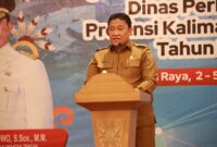 FOTO: Wakil Gubernur Kalimantan Tengah Edy Pratowo dalam sambutannya. (IST)