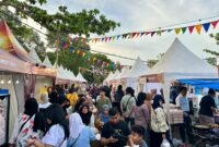 DPRD Kotim nilai internet bagus untuk UMKM. Kegiatan bazar UMKM di Sampit Expo 2024 (Media Center Hambaring Hurung)