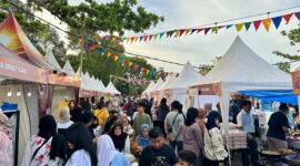 DPRD Kotim nilai internet bagus untuk UMKM. Kegiatan bazar UMKM di Sampit Expo 2024 (Media Center Hambaring Hurung)