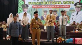 FOTO: Gubernur H Sugianto Sabran saat sambutan. (IST)