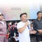FOTO: Gubernur Kalimantan Tengah H. Sugianto Sabran saat memberikan sambutan pada masyarakat di Stadion Tiara Batara Muara Teweh. (IST)