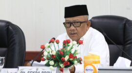 FOTO : Plt. Sekda H. M Katma F. Dirun Sampaikan Rilis Kesiapan Penyelenggaraan MTQ VII KORPRI Tingkat Nasional Tahun 2024 di Kota Palangka Raya. (IST)
