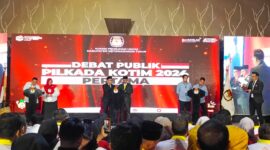 FOTO : Tiga Pasangan Calon Bupati dan Wakil Bupati Kotawaringin Timur. (IST)