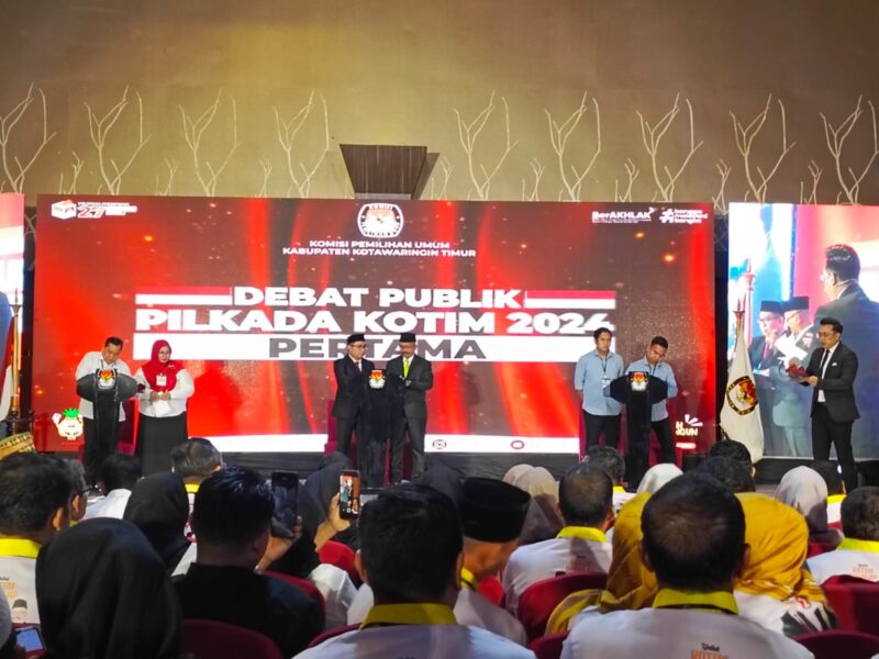 FOTO : Tiga Pasangan Calon Bupati dan Wakil Bupati Kotawaringin Timur. (IST)