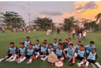 Tim sepak bola ponpes darul amin.(IST)