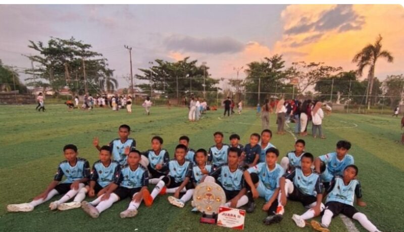 Tim sepak bola ponpes darul amin.(IST)