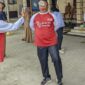 FOTO: Lomba Makan Kerupuk Dinas Pendidikan Kotim. (IST)