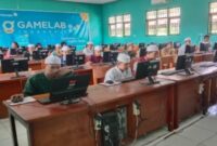 Siswa Paket B Ikuti ANBK.(IST)