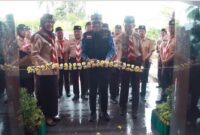 FOTO: Plt. Sekretaris Daerah Prov. Kalteng Katma F. Dirun Saat memotong Tali Pita.(IST)
