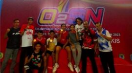 Siswa Peraih mendali emas O2SN Kotim.(IST)