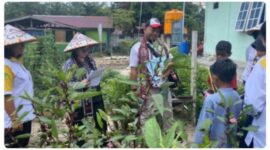 Proses Verifikasi dari KLHK untuk sekolah adiwiyata.(IST)