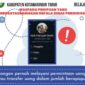 Siaran resmi dari disdik kotim kepada masyarakat atas dicatutnya nama kadisdik kotim.(IST)