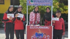 Jadwal rutin Petugas Bank Kalteng untuk mengambil tabungan siswa.(IST)