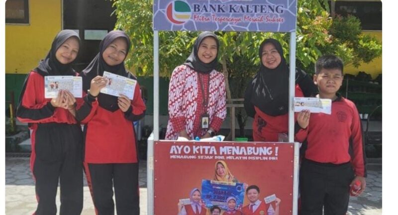 Jadwal rutin Petugas Bank Kalteng untuk mengambil tabungan siswa.(IST)