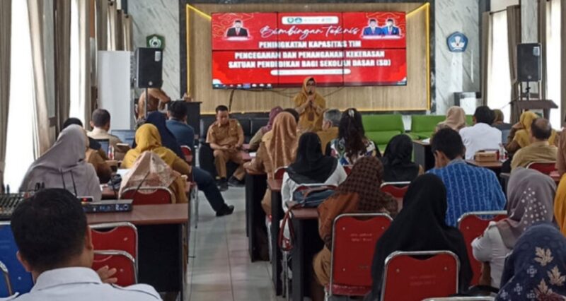 Disdik Kotim dalam program peningkatan TPPK.(IST)