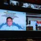 FOTO: Wakil Gubernur memberikan arahan dalam High Level Meeting TPID secara virtual.(IST)