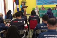 Kadisdik Kotim berikan sambutan kepada guru penggerak.(IST)