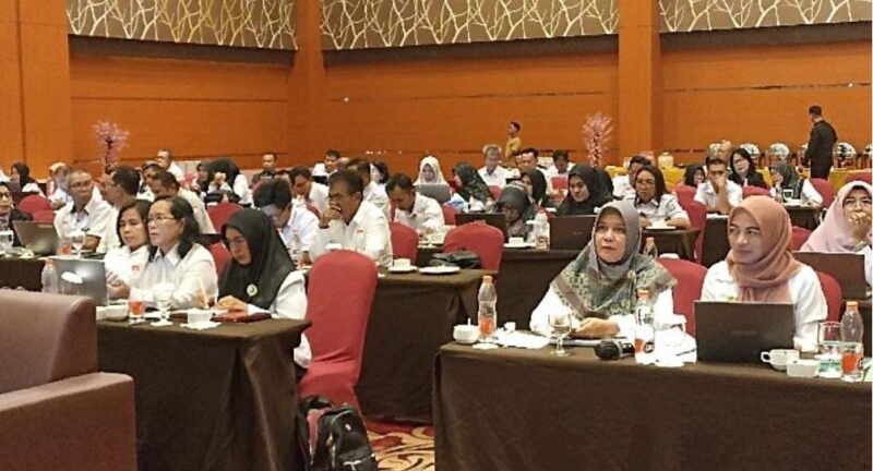 Sinkronisasi data pendidik dan kependidikan, Kepsek dari Empat Kecamatan.(IST)
