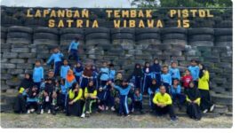 TK Islam Nurul Hidayah Antusias Kunjungi Kantor KIPAN A Yonif 631Atg.(IST)
