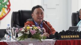 FOTO: Gubernur Kalimantan Tengah Sugianto Sabran bersama jajaran Perangkat Daerah saat membahas progres pembangunan rumah sakit Provinsi. (IST)