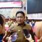 Wakil Gubernur Kalimantan Tengah Edy Prawoto usai sidang Paripurna DPRD Kalteng menjawab pertanyaan-pertanyaan wartawan (IST)
