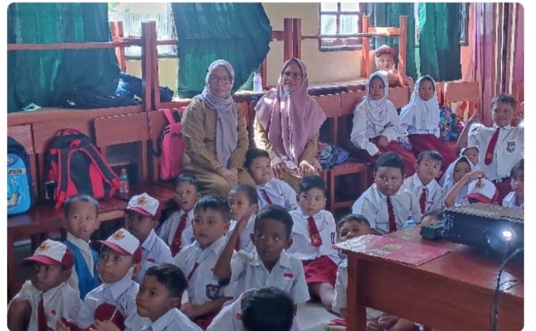 Guru dan Peserta didik nonton bareng HAN 2024.(IST)
