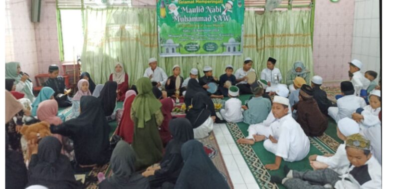 Acara Maulid Nabi Muhammad SAW di SD Daruttaslim.(IST)