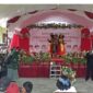 Pertunjukan seni tari dalam kegiatan Gebyar Merdeka Pameran Hasil Karya siswa SDMI se Kecamatan Baamang.(IST)