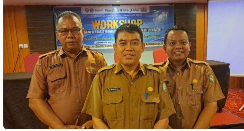 Kadisdik Kotim, Muhammad Irfansyah Beserta Jajaran.(IST)