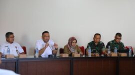 Kepala Dinas TPHP Kalteng Sunarti bersama Ditjen PSP Kementan RI Andi Nur Alamsyah bersama stakeholder dari TNI.(IST)