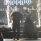 TAMPILAN : Ahmad Dhani dan Mulan Jameela saat tampil untuk menghibur ribuan masyarakat pada malam pergantian tahun yang dipusatkan di Bundaran Besar Palangka Raya, Selasa (31/12).(IST)