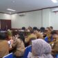 Yuas Elko simak Rapat Inflasi Virtual dari Aula Bajakah Kalimantan Tengah.(IST)