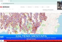Reza Prabowo saat menampilkan Aplikasi PENA BERKAH.(IST)