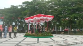 Wakil Gubernur Kalimantan Tengah Edy Pratowo saat memberikan sambutan uparaca.(IST)